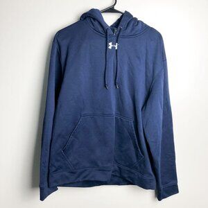 Under Armour Navy Fleece Lined Hoodie